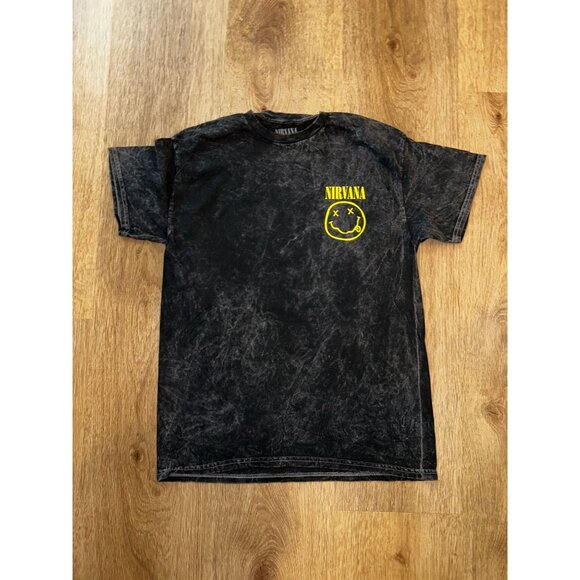 NEW Nirvana Gray StoneWashed Tee, Size M - Picture 1 of 3